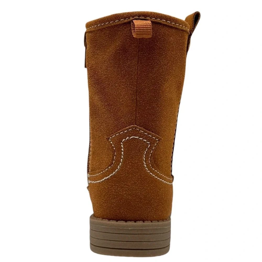 Carters‎ Little Girls Western Slouch Fashion Boots Size 12 Brown Mid Calf